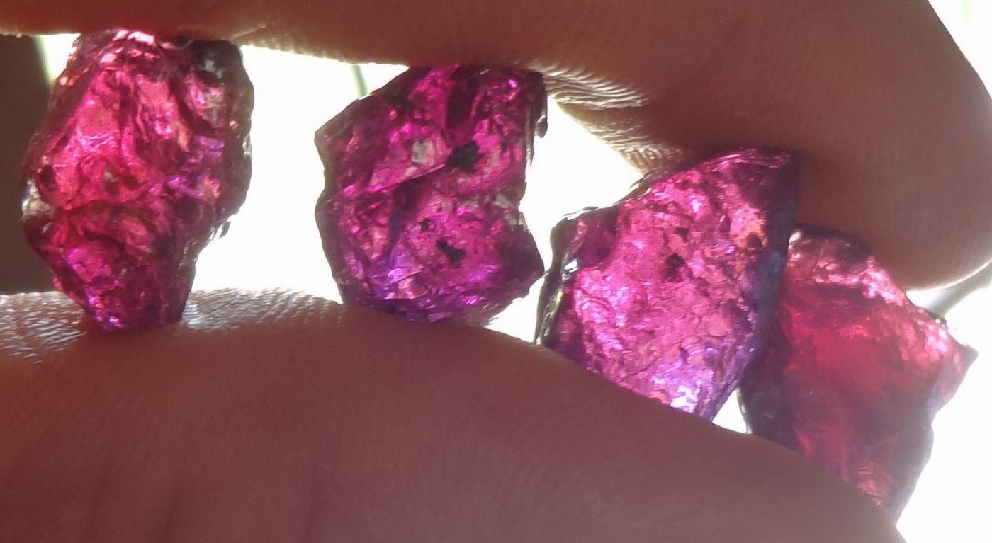 Perfect purple color Rhodolite