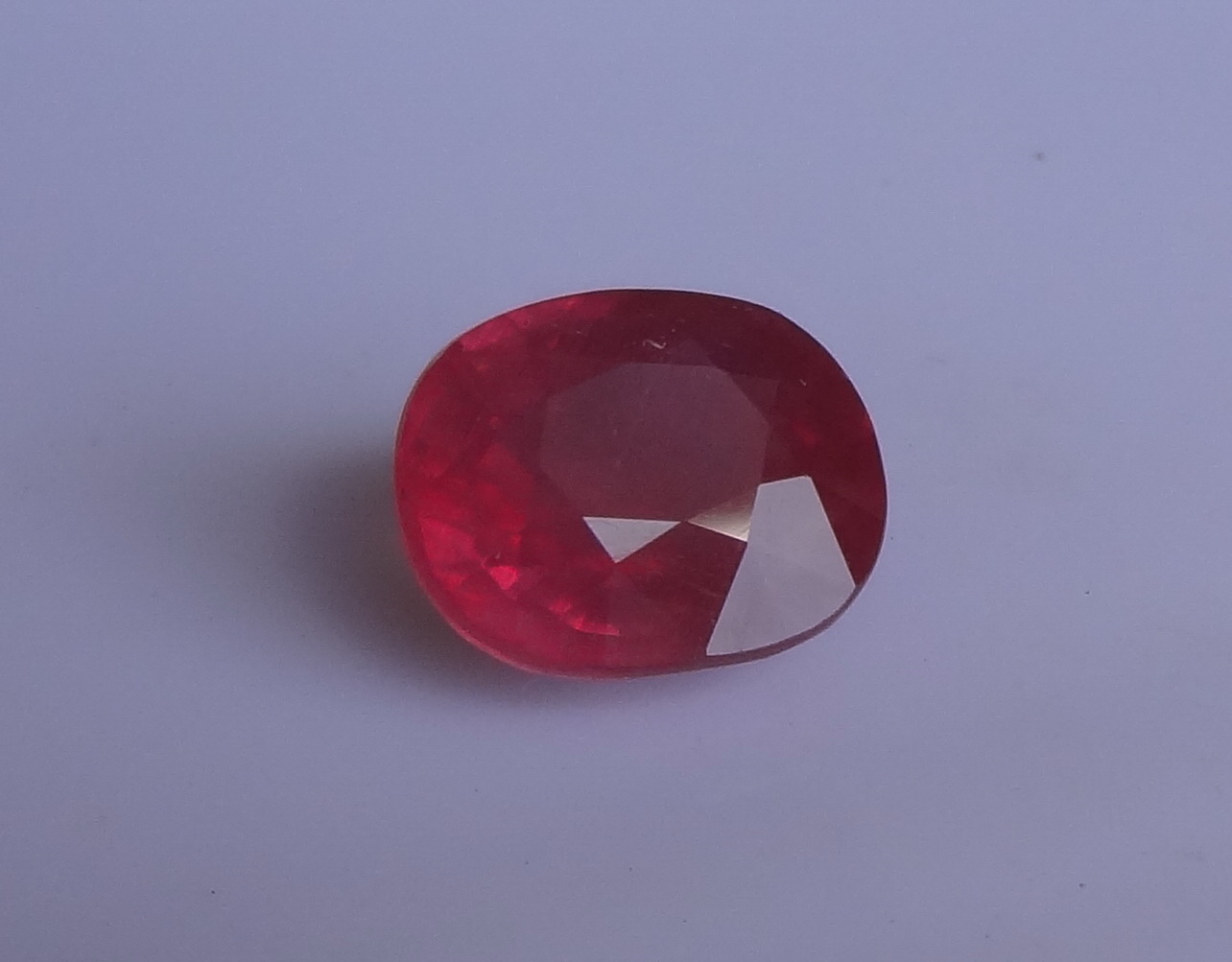 Cheap treated and heated Ruby. 
