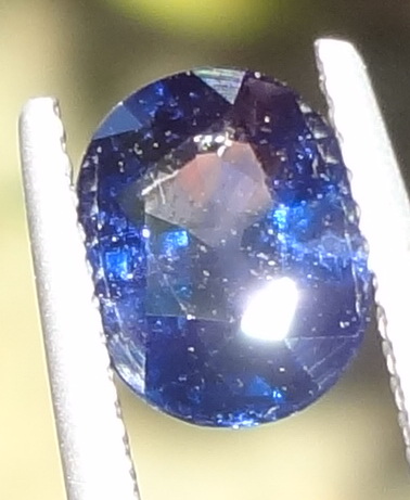 Un-Treated 1.935 Ct Multii-Chrome Sapphire from Tanzania