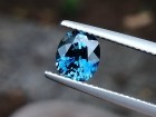 Perfectly cut peacock to sky blue Sapphire cushion of 2.025 carats. 
