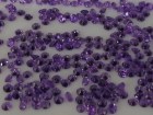 Calibrated purple amethyst round 2.5mm wholesale from professional jewelry supplier