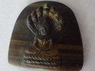42.13ct Tiger (Falcon) Eye Buddha Carving