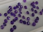 Calibrated purple amethyst round 5mm wholesale from professional jewelry supplier