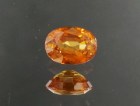 Best color for this vivid orange oval natural Zircon from Cambodia
