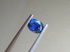 Top quality grade AAA untreated unheated cushion cut royal blue sapphire from Pailin