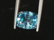 Very shiny and sparkling sky blue zircon cushion, discounted and affordable