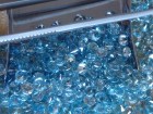 Buy calibrated diamond cut blue Zircon, wholesale supplier