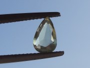 Cheap and Affordable Sapphire, pale pastel yellow pear shape Sapphire from Madagascar 